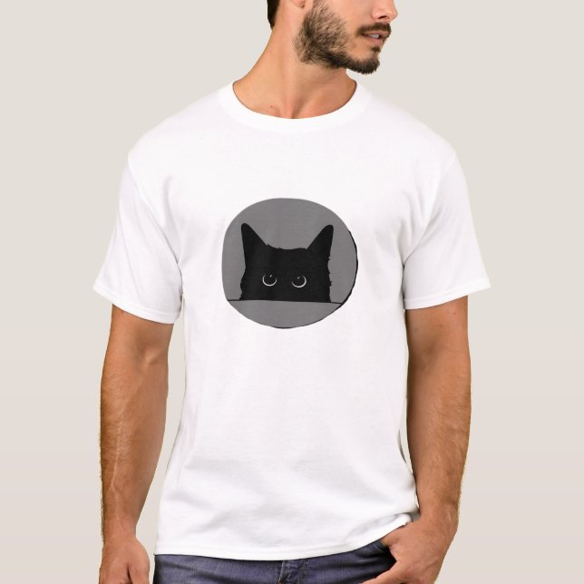Peek-A-Boo Funny T-Shirt (Front)