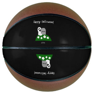 Peek A Boo Ghost Basketball
