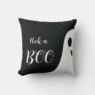 Peek a Boo Ghost Halloween Cushion