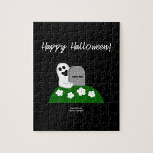 Peek A Boo Ghost Puzzle 20.3 cm X 25.4 cm