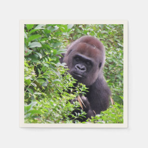 Peek-A-Boo Gorilla Napkins