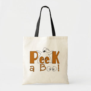 Peek A Boo Halloween T-shirts and Gifts Tote Bag