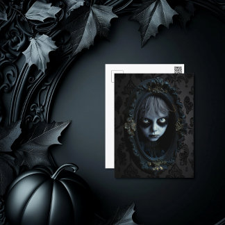 Peek-a-boo Holiday Postcard