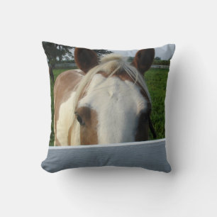Peek a Boo Horse Pillow