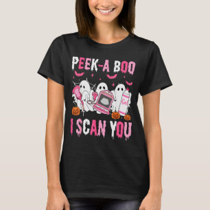 Peek A Boo I Scan You Soky Sonographer Ultrasound T-Shirt