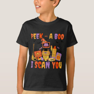 Peek A Boo I Scan You Soky Sonographer Ultrasound T-Shirt