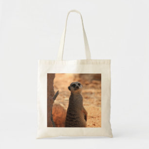 Peek-a-Boo Meerkat Tote Bag, Zoo Babies Bag