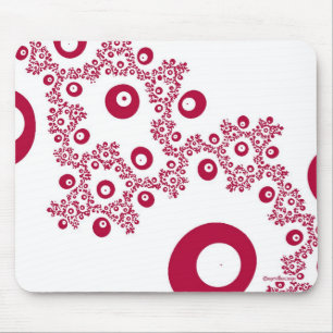 Peek a Boo Red Mousepad