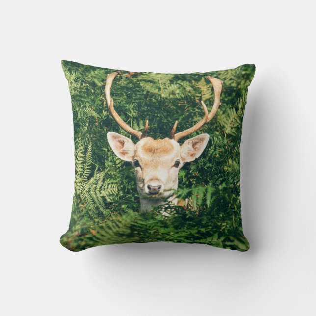 Peek a Deer  Cushion (Front)