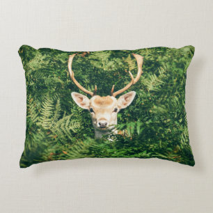 Peek a Deer Decorative Cushion