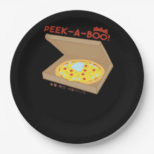 Peekabo Basic & Funny Design  Paper Plate
