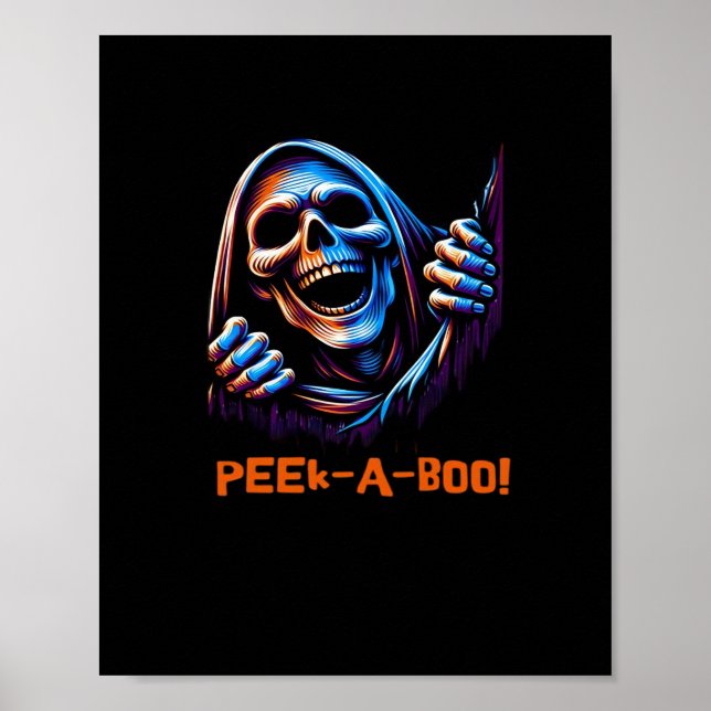 Peekabo Poltergeist Prankster Poster (Front)