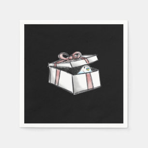 Peekabo Present Napkin