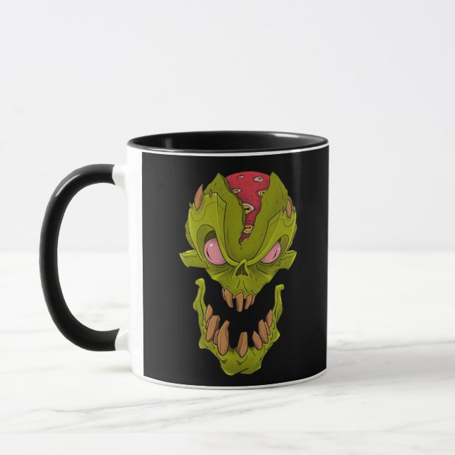 Peekabo Skull Mug (Left)