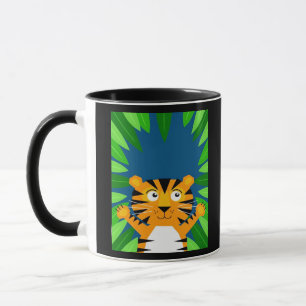 Peekabo Tiger Mug