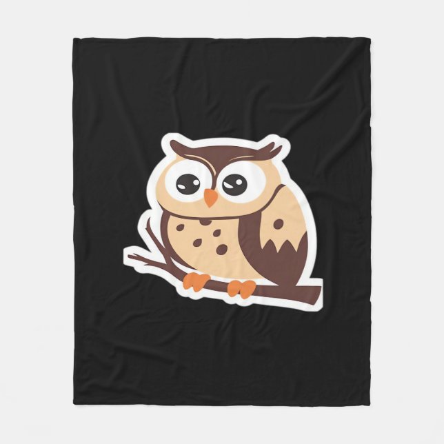 Peekabo Viral Halloween Fleece Blanket (Front)