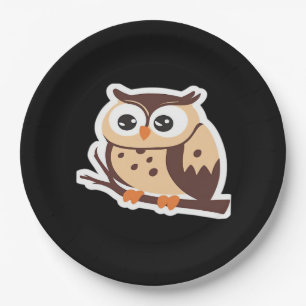 Peekabo Viral Halloween Paper Plate