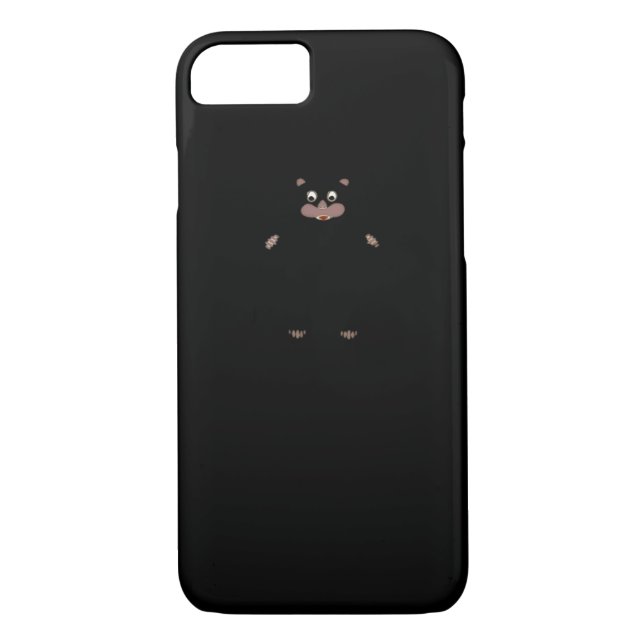 Peekabo (White) Case-Mate iPhone Case (Back)