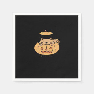 Peekaboo Autumn Vibes Napkin