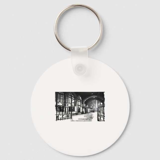 Peekaboo – Basic Classic Slogan Key Ring (Front)