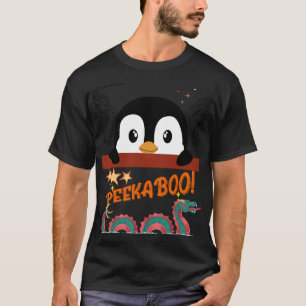 Peekaboo Beardie – Cute Bearded Dragon Peekaboo  T-Shirt
