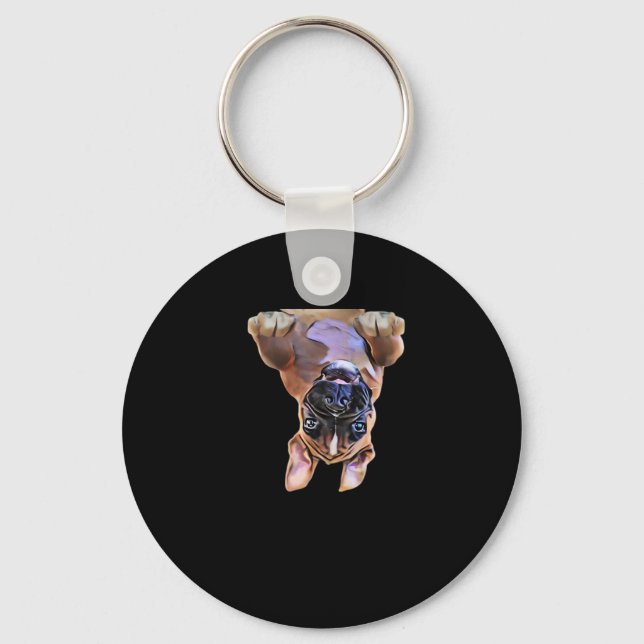 Peekaboo Boxer Key Ring (Front)