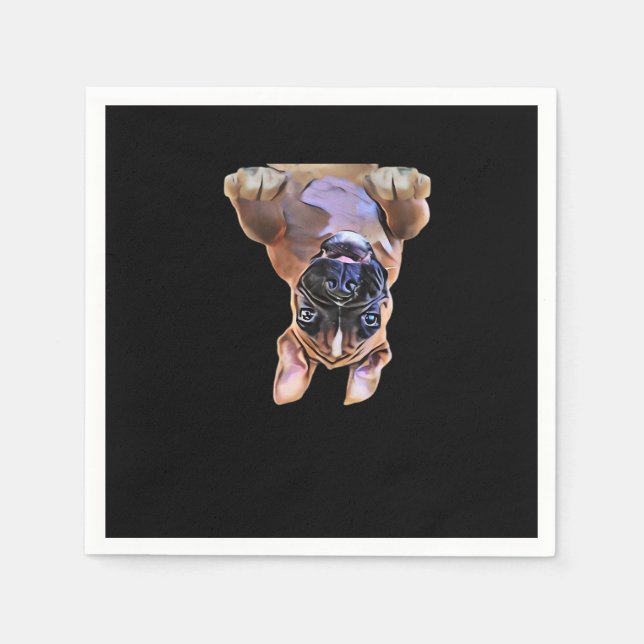 Peekaboo Boxer Napkin (Front)