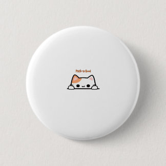 Peekaboo! -  Classic Design For Halloween 6 Cm Round Badge
