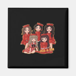 Peekaboo Cosy Autumn Magnet