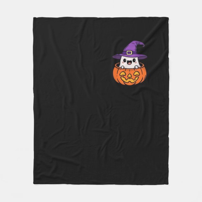 Peekaboo Essential Basic Design Fleece Blanket (Front)