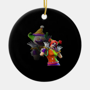 Peekaboo Essential Funny Quote Ceramic Tree Decoration