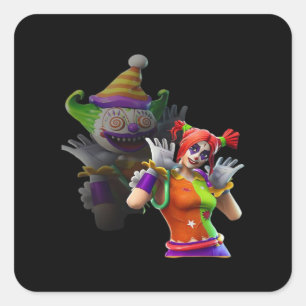 Peekaboo Essential Funny Quote Square Sticker