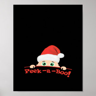 Peekaboo Fitted Poster