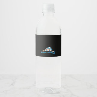 Peekaboo Fitted Water Bottle Label
