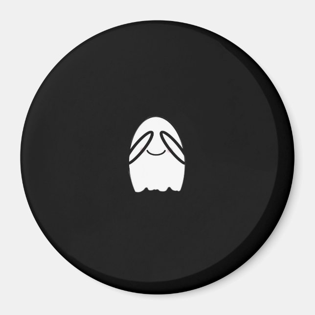 Peekaboo Funny Slogan Magnet (Front)