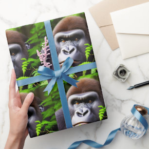 Peekaboo Gorilla, Wrapping Paper