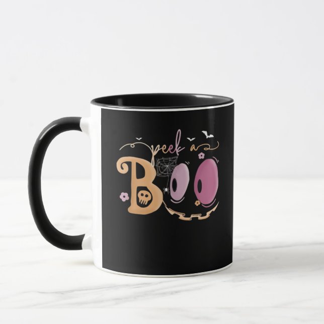 Peekaboo Halloween Essential Sloth Mug (Left)