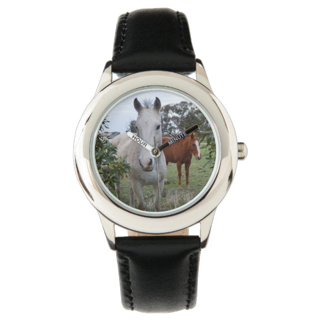 Peekaboo Horses, Watch (Front)