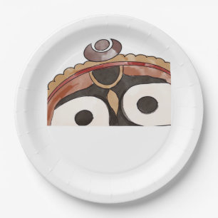 Peekaboo Jaganatha Classic Paper Plate