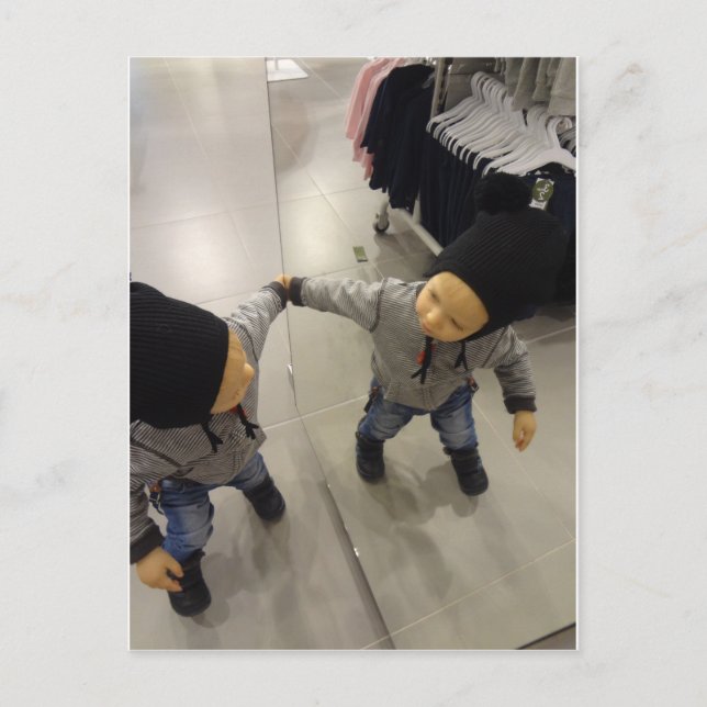 Peekaboo! Kiekeboe! Postcard (Front)