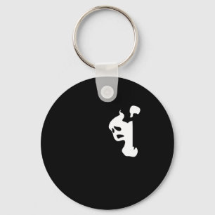 Peekaboo Lazy Sloth Key Ring