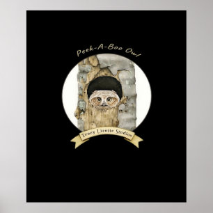 Peekaboo Meme Design For Halloween Poster