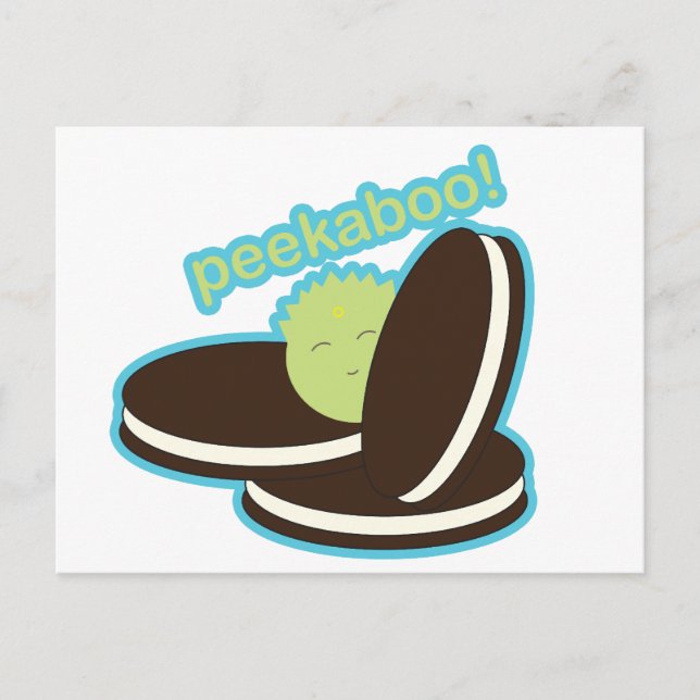 Peekaboo! Postcard (Front)