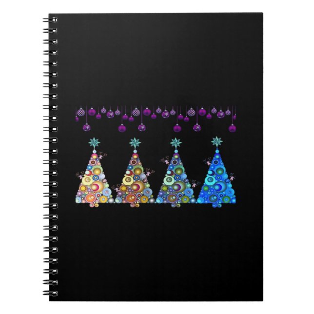 Peekaboo Reindeer Classic Notebook (Front)