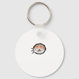 Peekaboo Santa Classic Key Ring