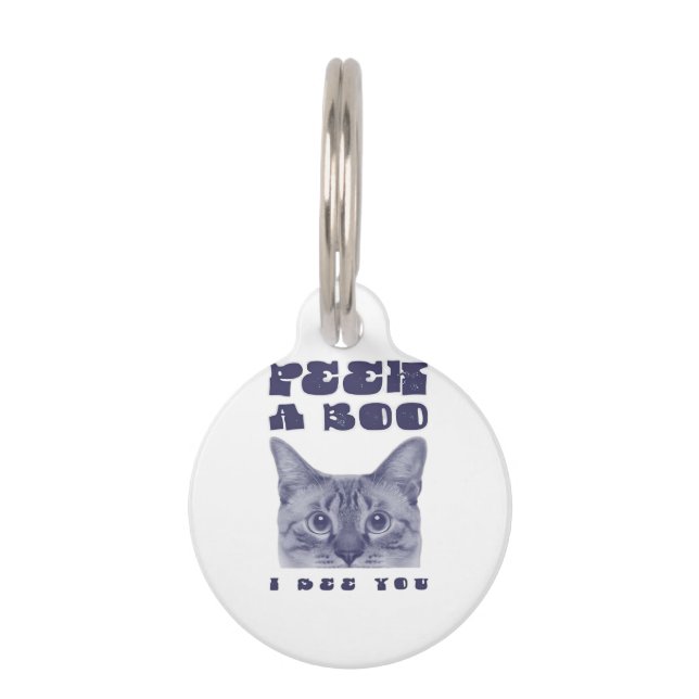 Peekaboo – Sloth Halloween Surprise Pet Tag (Front)