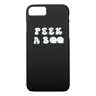 Peekaboo Spooky Slogan Case-Mate iPhone Case