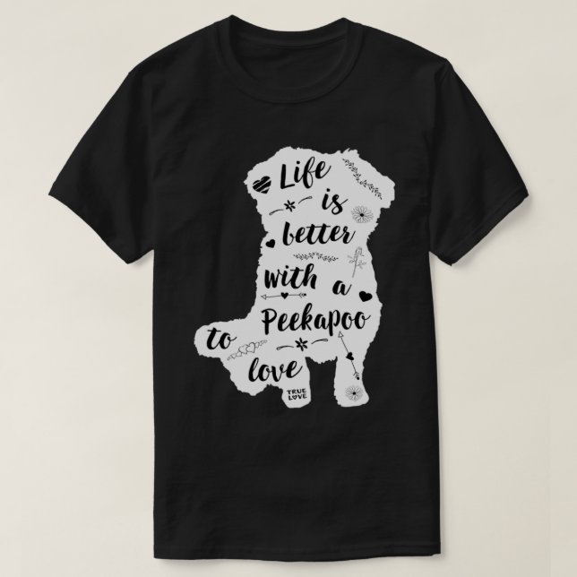 Peekapoo  Design for Peekapoo Dog Lovers Pullover  (Design Front)