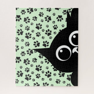 Peeking Cat Design Puzzle