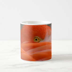 Peeking Flamingo Coffee Mug